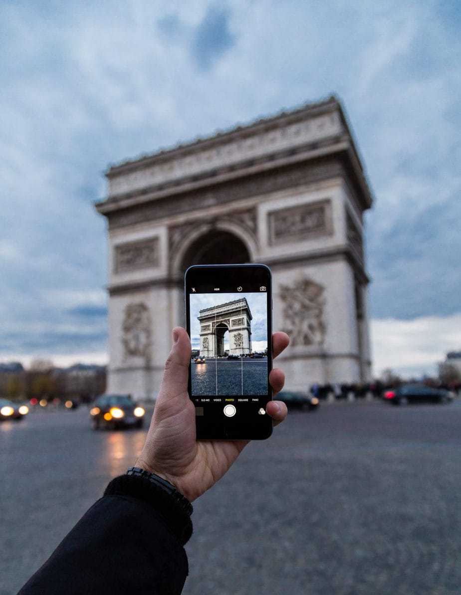 fotografía de viajes con teléfonos inteligentes