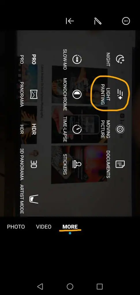 Bulb Mode Android Phone e1610207311942