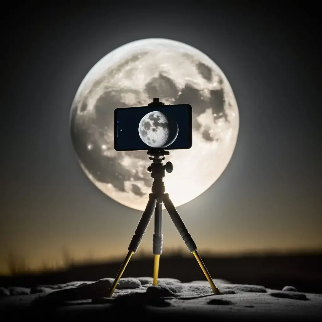 Como fotografiar la luna con el móvil
