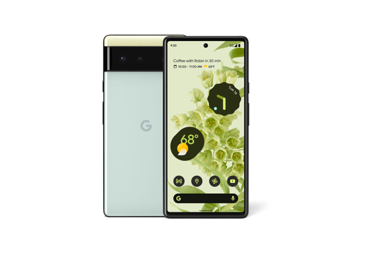 Google Pixel 6 featured image packshot review Recovered