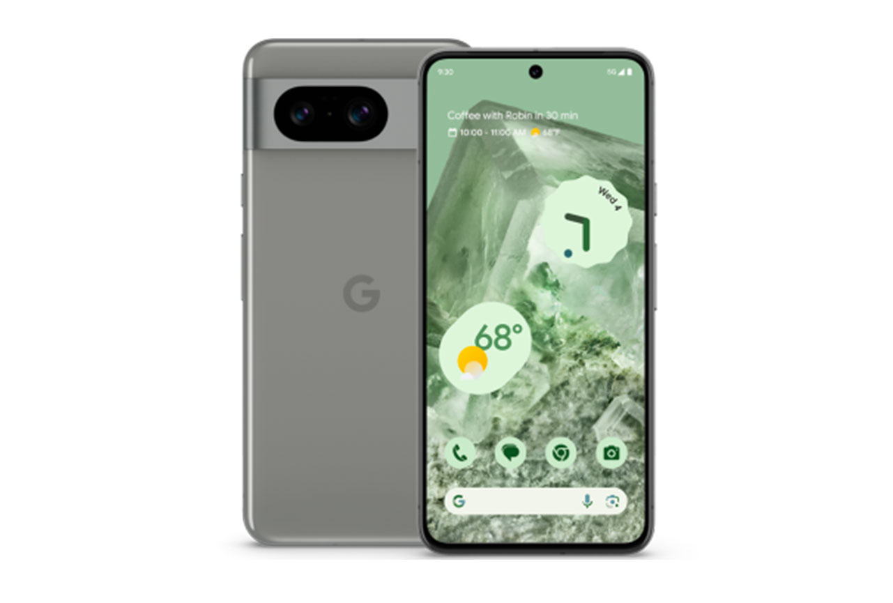 Google Pixel 8 featured image packshot review Recovered