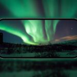 Fotografiar auroras boreales con el móvil